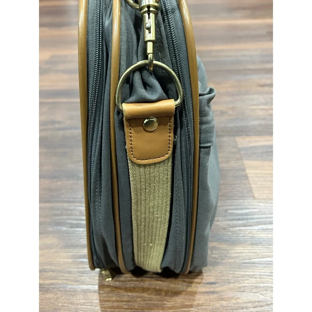 Vintage‎ Samsonite Canberra Suit Case Garment Duffle Bag Folding Straps